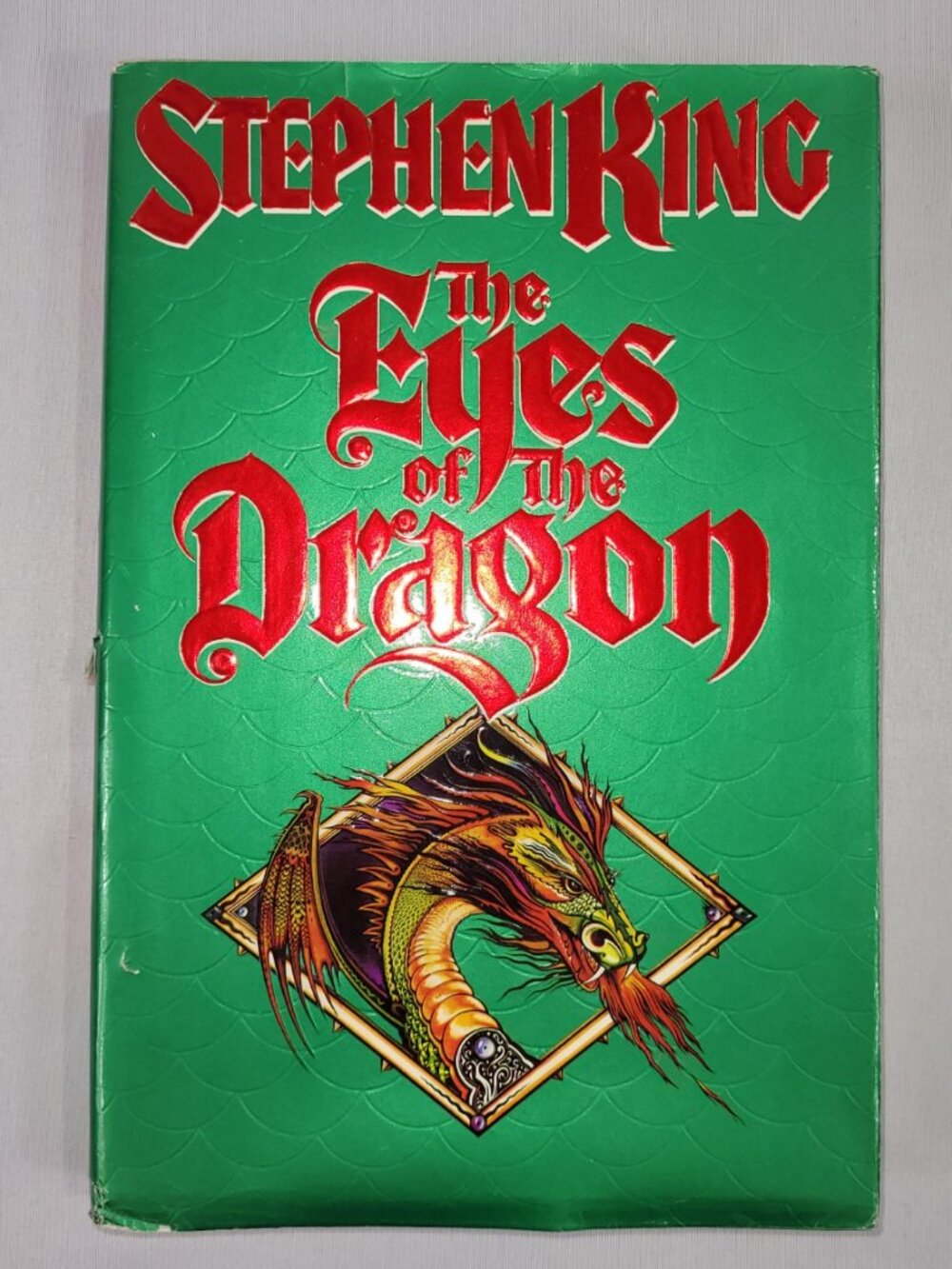 Stephen King Vintage 1987 Hardcover Book The Eyes of the Dragon